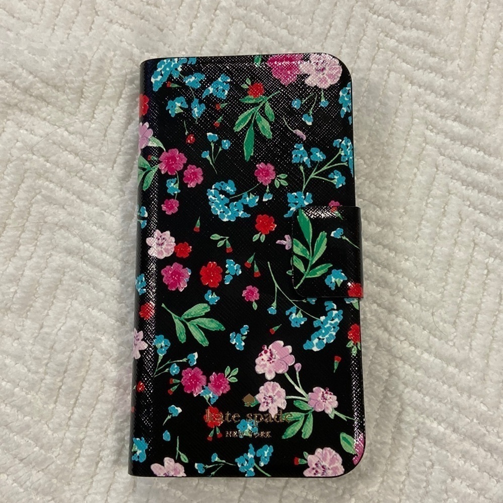 KATE SPADE iPhone X/XS cell case. Black Green house colour. Excellent co…​​​​